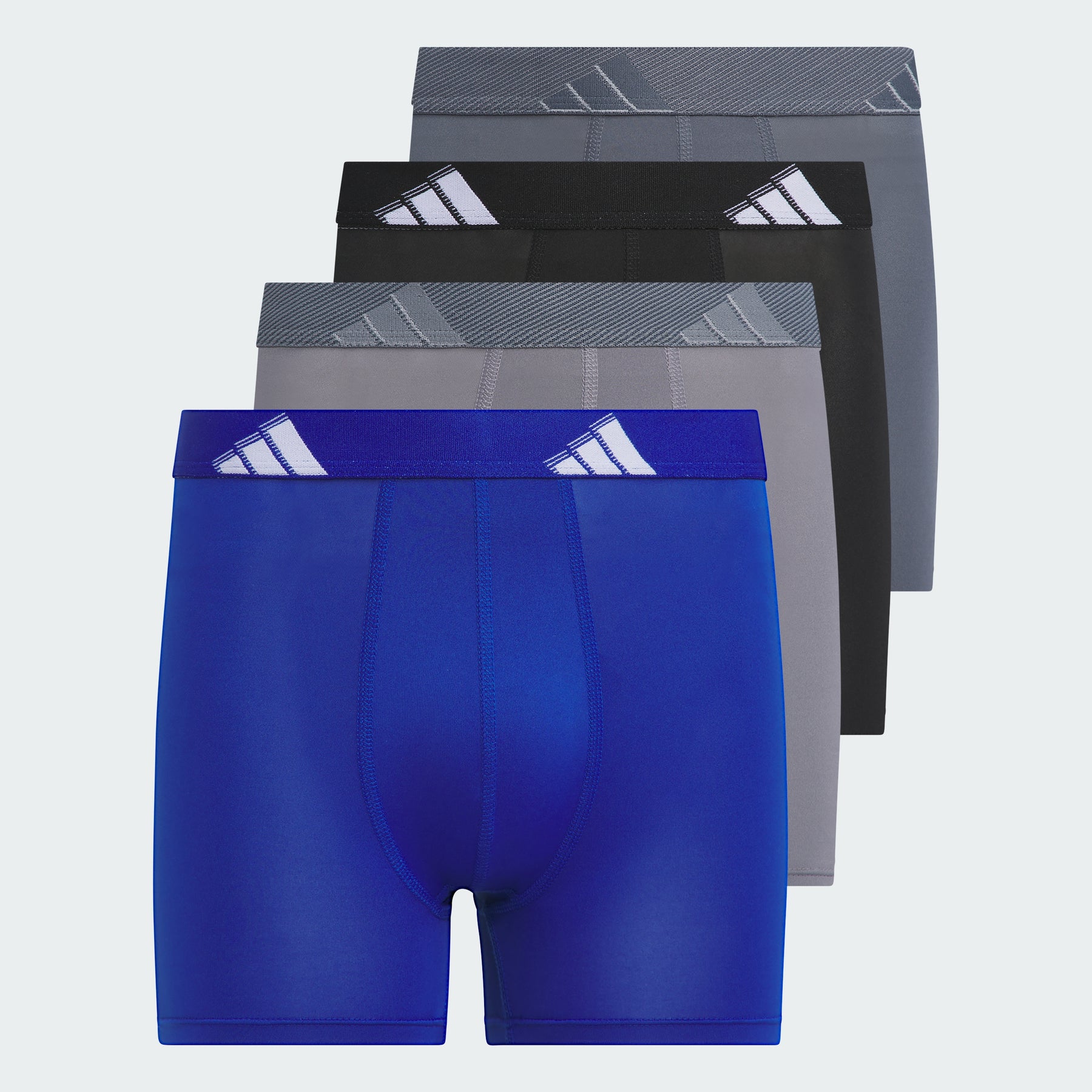 Kids’ adidas Microfiber 4-Pack Boxer Brief Kids